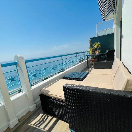Sea View Top Floor - Promenade Des Anglais Ницца Экстерьер фото